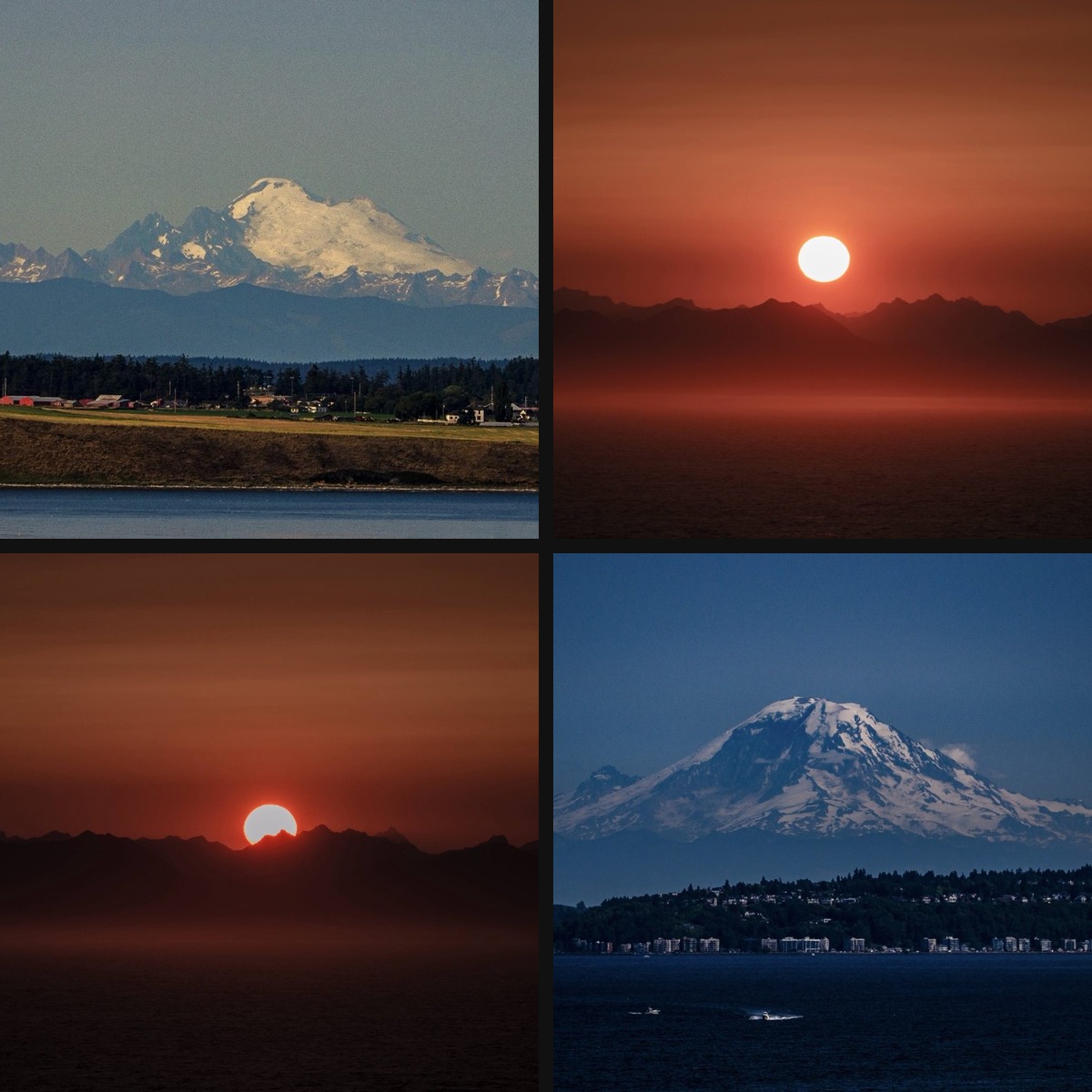 Landscape Photography collage by Seth J Photography