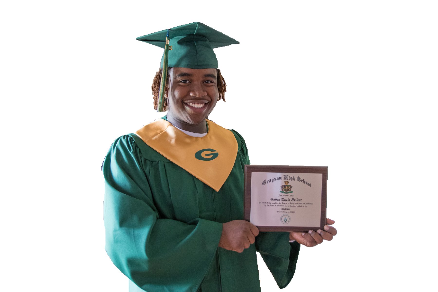 Graduation portrait