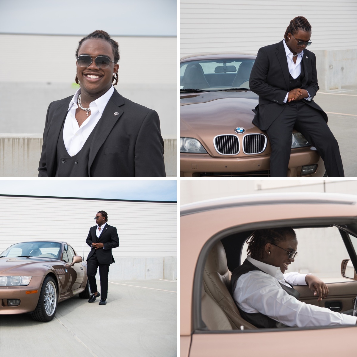 Formal Car Portraits collage