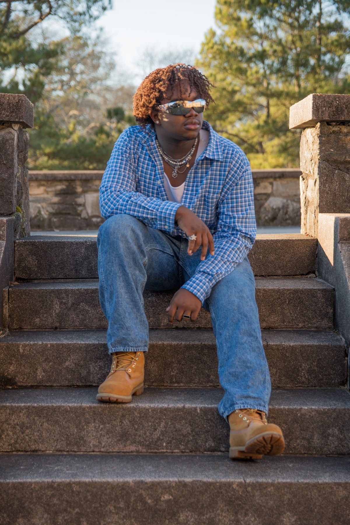 Blue Denim Portrait Session photo 2