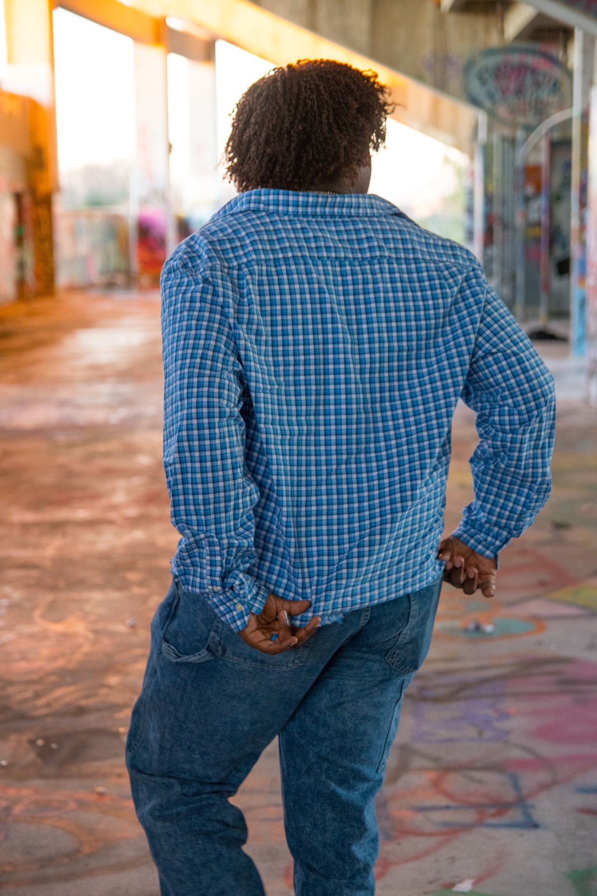 Blue Denim Portrait Session photo 4
