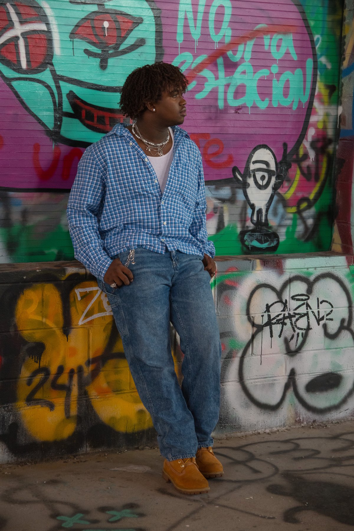 Blue Denim Portrait Session photo 5