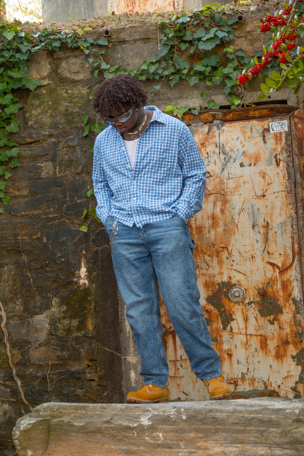 Blue Denim Portrait Session photo 6