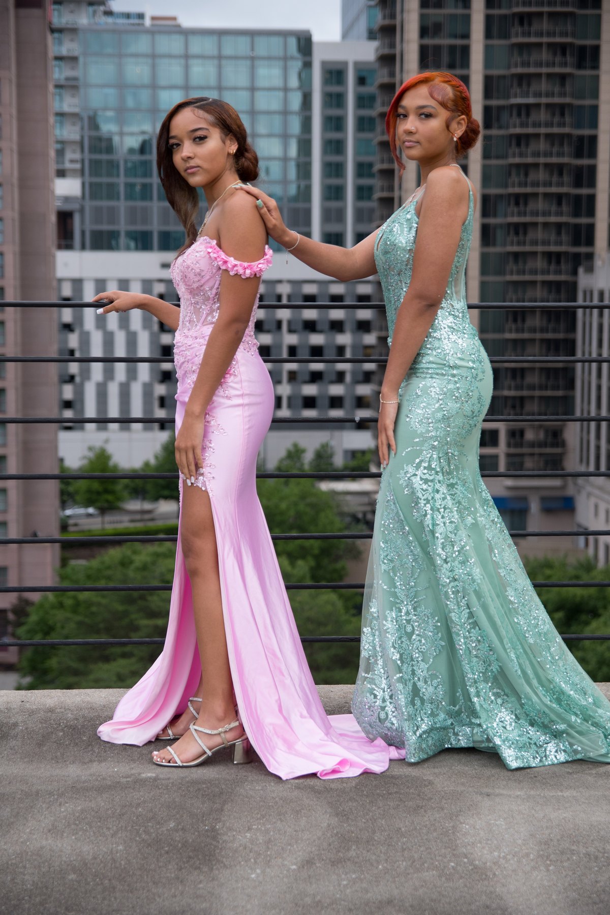 Prom Dress Group Session photo 5